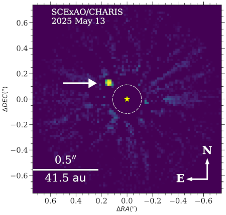 exoplanet imaged directly