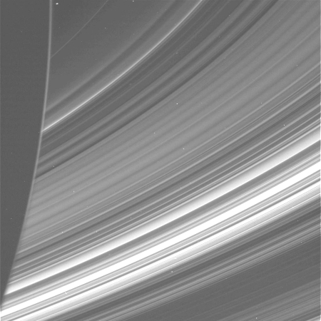 The rings of Saturn