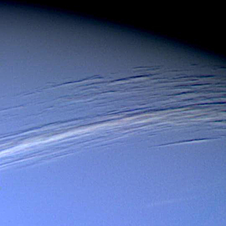 Neptune's upper clouds