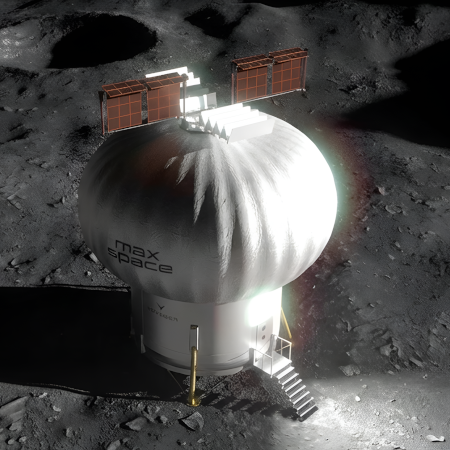 Voyager-Max lunar habitat