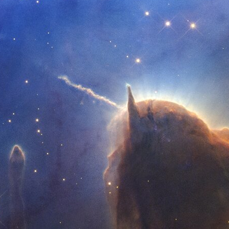 Trifid Nebula as seen by Hubble