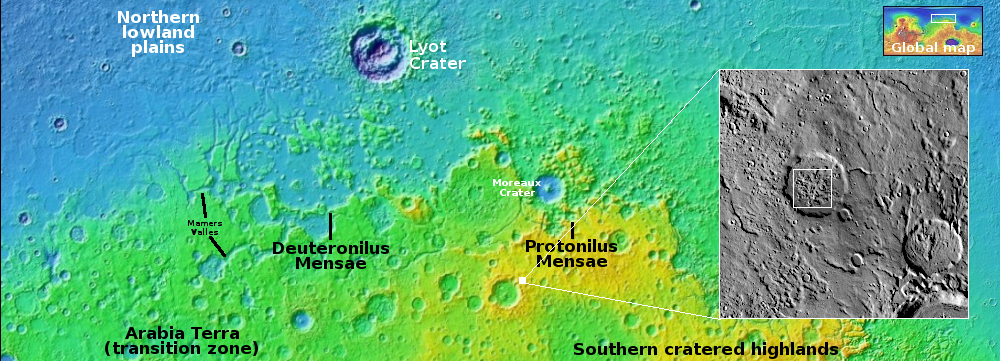 Overview map