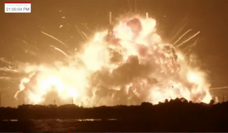 New Glenn explosion