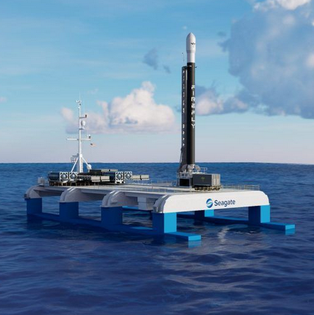 Artist's rendering of Seagate platform