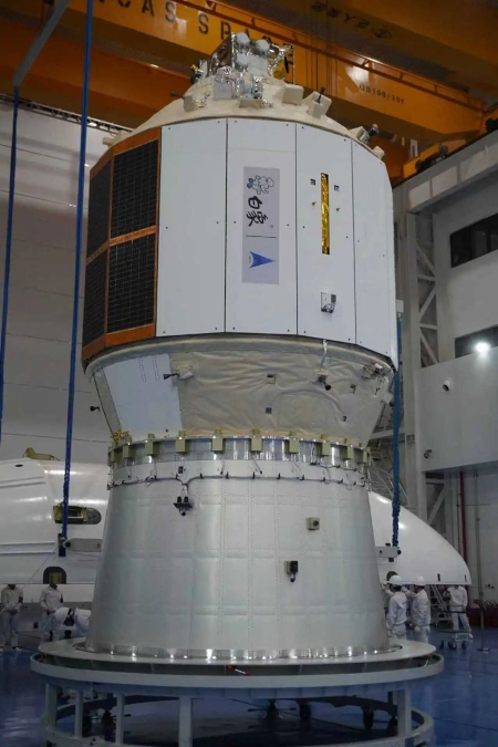 China's Qingzhou unmanned cargo freighter