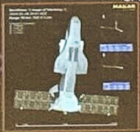 Shenlong in orbit shortly after launch