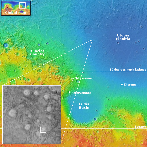 Overview map