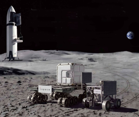 Ispace's mobile cargo system