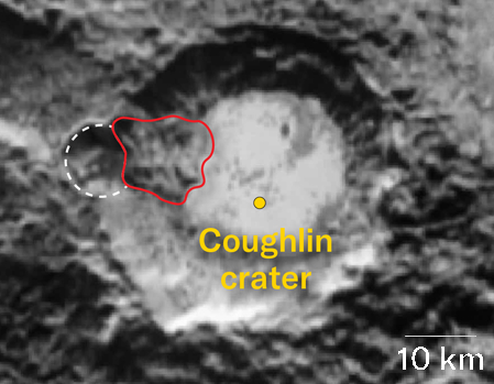 Landslide on Pluto